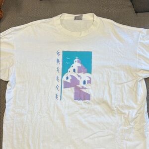 Greece Graphic Tee Oversized